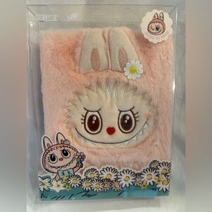 Pop Mart Mokoko Pink Fluffy Notebook from Popland